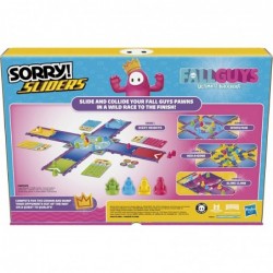 Sorry! Sliders Fall Guys Ultimate Knockout Board Game for Kids Ages 8 and Up Exciting Twist on The Classic Hasbro Family Boar...