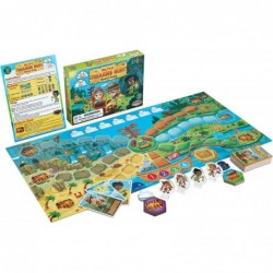 New! My First Treasure Hunt Board Game - Race Across The Island to Collect All The Treasure Before The Storm Comes - Kids Age...