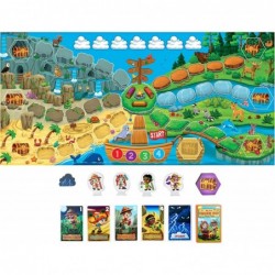 New! My First Treasure Hunt Board Game - Race Across The Island to Collect All The Treasure Before The Storm Comes - Kids Age...