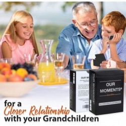 Generations: 100 Conversation Starters Questions Game - Gift for Grandparents and Grandchildren - Fun Communication for Kid G...