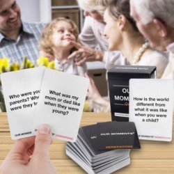 Generations: 100 Conversation Starters Questions Game - Gift for Grandparents and Grandchildren - Fun Communication for Kid G...