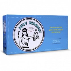 That’s Just Wrong! A Family Game About Right and Wrong - Solve Real Law Cases Together - Ages 14+ $51.31 Board Games