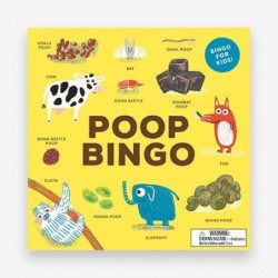 Poop Bingo: A Hilarious and Fascinating Educational Game for Kids! $33.32 Board Games