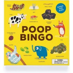 Poop Bingo: A Hilarious and Fascinating Educational Game for Kids! $33.32 Board Games