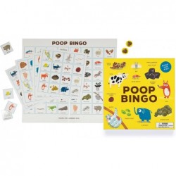 Poop Bingo: A Hilarious and Fascinating Educational Game for Kids! $33.32 Board Games