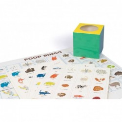 Poop Bingo: A Hilarious and Fascinating Educational Game for Kids! $33.32 Board Games