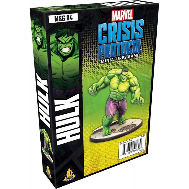 Marvel Crisis Protocol Hulk CHARACTER PACK | Miniatures Game | Miniatures Battle Game | Strategy Game for Adults and Teens | ...