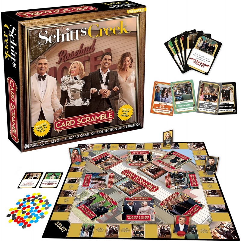 Schitt's Creek Card Scramble Board Game - Fun Family Party Game for Kids Teens & Adults - Entertaining Game Night Gift - Offi...