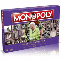 HM Queen Elizabeth II Monopoly Board Game $82.70 Board Games