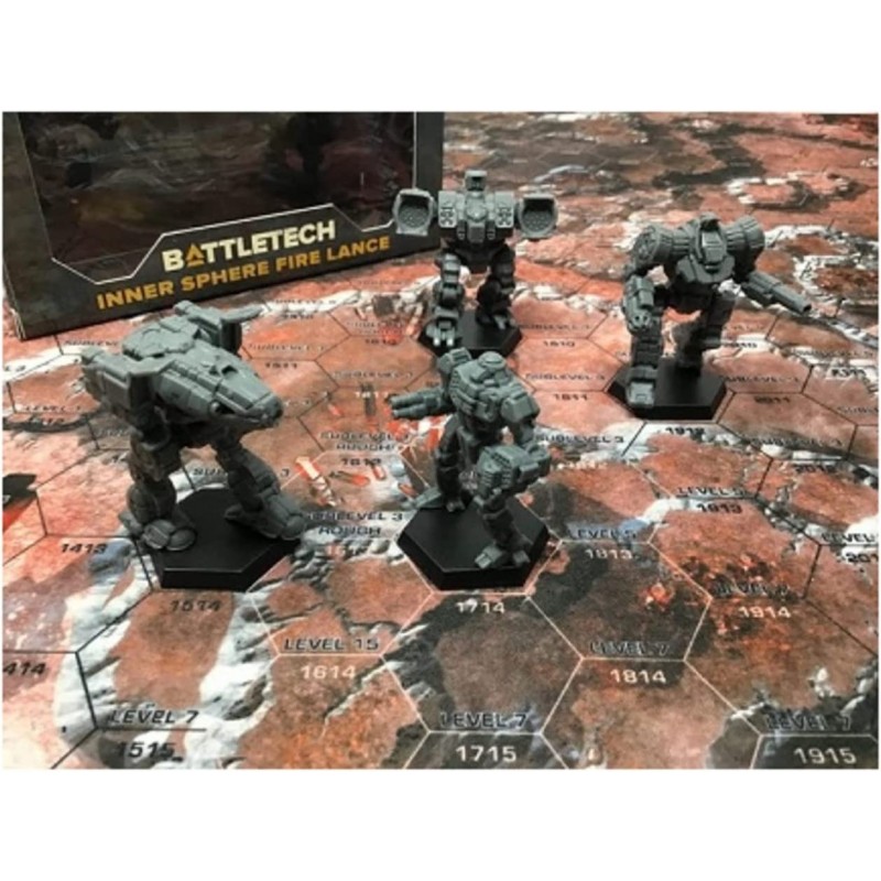 BattleTech Mini Force Pack: Inner Sphere Fire Lance $42.51 Board Games