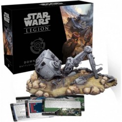 Atomic Mass Games Star Wars Legion Downed at-ST Battlefield Expansion | Two Player Battle Game | Miniatures Game | Strategy G...