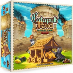 Play All Day Games Catapult Feud Game Artificer’s Tower Expansion - Ready Aim... Launch The Catapults! 2 Player $59.39 Board ...