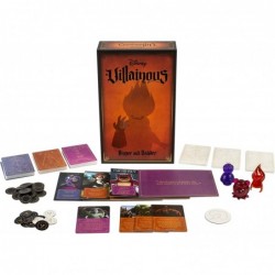 Disney Villainous Bigger and Badder Family Strategy Board Game for Adults & Kids Age 10 Years Up - Can Be Played as a Stand-A...