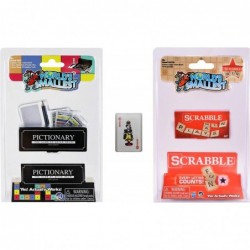 Classic Games – Pictionary – Scrabble – Miniature Playing Cards Bundle Gift Set of 3 Miniature Games $29.91 Board Games