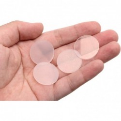 1 Inch Clear Circular Acrylic Game Accessories Miniature Bases Flat Discs Counter Markers for Miniature Stands Tabletop Decor...