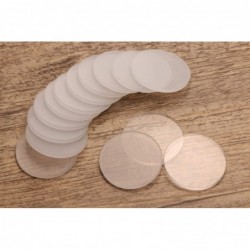 1 Inch Clear Circular Acrylic Game Accessories Miniature Bases Flat Discs Counter Markers for Miniature Stands Tabletop Decor...