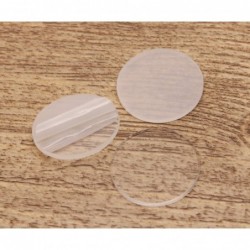 1 Inch Clear Circular Acrylic Game Accessories Miniature Bases Flat Discs Counter Markers for Miniature Stands Tabletop Decor...