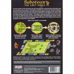 Saboteur: The Lost Mines Board Game – Secret-role Semi-cooperative Easy-to-Learn & Perfect for Family Game Night – Ages 10+ 3...