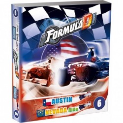 Formula D Board Game Austin - Nevada EXPANSION | Race Car Strategy Game | Fun Auto Racing Game for Adults and Kids | Ages 8+ ...