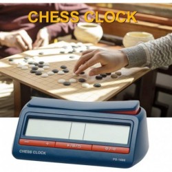 Chess Clock Advanced Digital Chess & Game Timer ABS Digital Display Professional International Chess Clock - Blue $59.95 Boar...