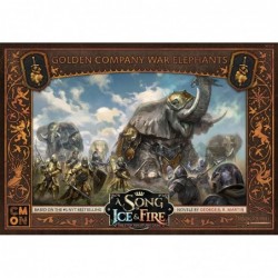 A Song of Ice and Fire Tabletop Miniatures Game Golden Company Elephants Unit Box | Strategy Game for Teens and Adults | Ages...