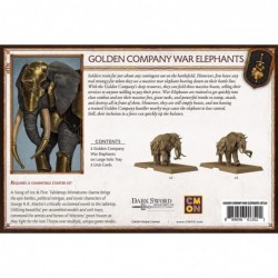 A Song of Ice and Fire Tabletop Miniatures Game Golden Company Elephants Unit Box | Strategy Game for Teens and Adults | Ages...