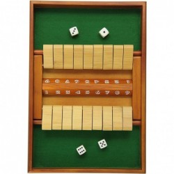 Double Sided 9 Number Shut The Box $29.01 Board Games