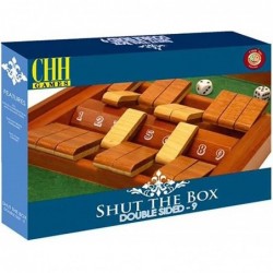 Double Sided 9 Number Shut The Box $29.01 Board Games