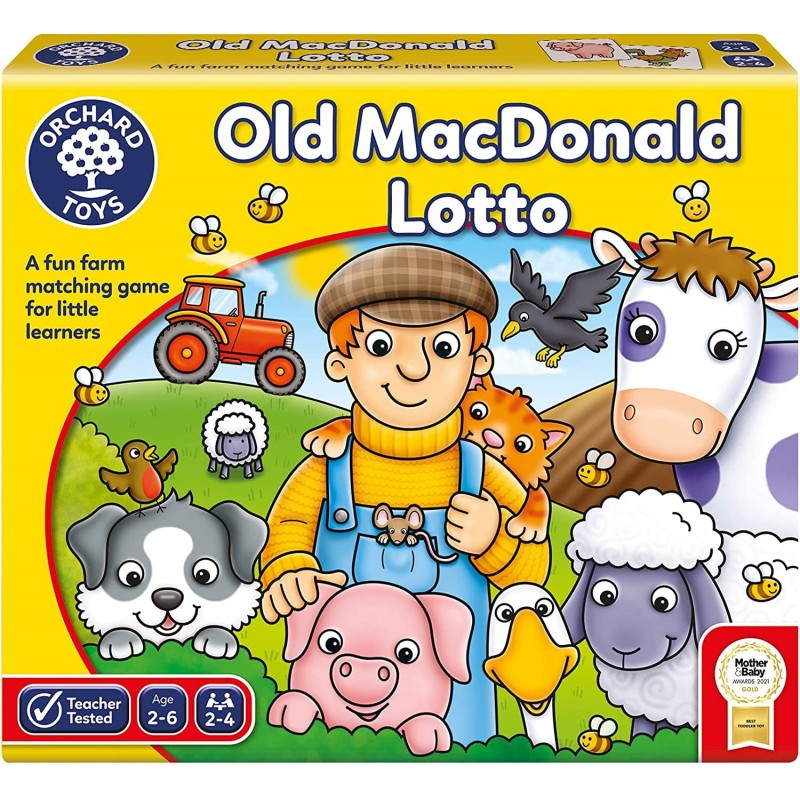 Old Macdonald Lotto Board Game $40.41 Board Games