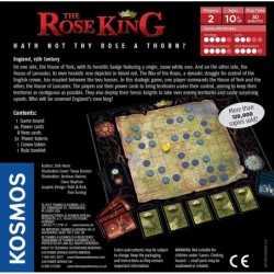 The Rose King Board Game | Classic 2 Player Kosmos Game | Award Winning Designer Dirk Henn $33.47 Board Games