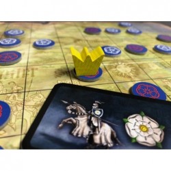 The Rose King Board Game | Classic 2 Player Kosmos Game | Award Winning Designer Dirk Henn $33.47 Board Games