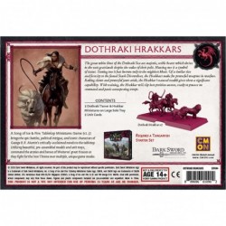 A Song of Ice and Fire Tabletop Miniatures Dothraki Hrakkars Box Set | Strategy Game for Teens and Adults | Ages 14+ | 2+ Pla...