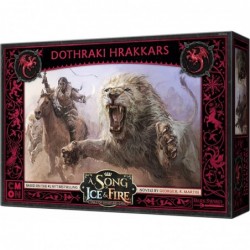 A Song of Ice and Fire Tabletop Miniatures Dothraki Hrakkars Box Set | Strategy Game for Teens and Adults | Ages 14+ | 2+ Pla...