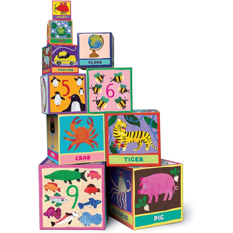 First Words Tot Tower Stacking Blocks $40.57 Board Games