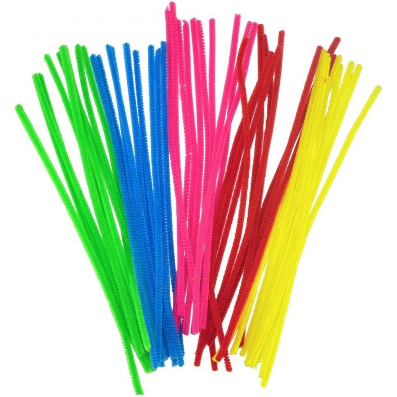 Colorful Chenille Stem Pipe Cleaners for DIY and Crafts - Pack of 300 $26.09 Craft Pipe Cleaners