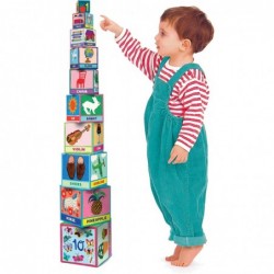 First Words Tot Tower Stacking Blocks $40.57 Board Games