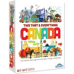 This That and Everything Canada Party Game - Contains 100 Double-Sided Cards About All Things Canadian- Trivia Game for Kids ...