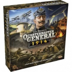 Quartermaster General: 1914 – A Boardgame 2-5 Players – 90+ Mins – Board Games for Family Game Night – for Kids and Adults Ag...