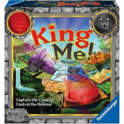 King Me Strategy Board Game Ages 8 & Up - A Fantastical Take On Classic Checkers $33.13 Board Games