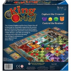 King Me Strategy Board Game Ages 8 & Up - A Fantastical Take On Classic Checkers $33.13 Board Games