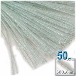 Chenille Stems Pipe Cleaner 12-inch (30-cm) 50-pc White $18.23 Craft Pipe Cleaners