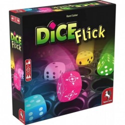 Dice Flick - Board Game 2-4 Players – Board Games for Family – 15-25 Minutes of Gameplay – Games for Family Game Night – Kids...