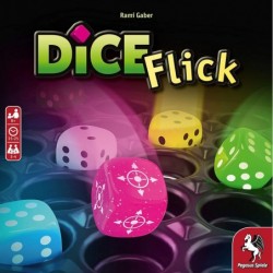 Dice Flick - Board Game 2-4 Players – Board Games for Family – 15-25 Minutes of Gameplay – Games for Family Game Night – Kids...