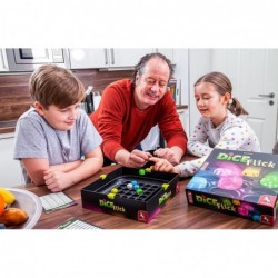 Dice Flick - Board Game 2-4 Players – Board Games for Family – 15-25 Minutes of Gameplay – Games for Family Game Night – Kids...