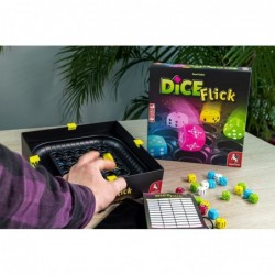 Dice Flick - Board Game 2-4 Players – Board Games for Family – 15-25 Minutes of Gameplay – Games for Family Game Night – Kids...