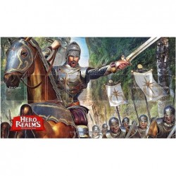 Hero Realms Playmat: Command – Neoprene Play Mat - Smooth & Tough – 24 inches x 14 inches - Designed for use with Hero Realms...