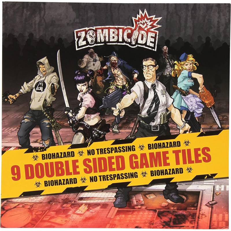 Zombicide: 9 Double Sided Game Tiles $24.10 Board Games