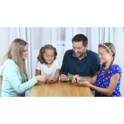 Kids Classic Card Games - Includes Old Maid Go Fish Slapjack Crazy 8's War and Silly Monster Memory Match- for Family Game Ni...