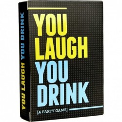 You Laugh You Drink - The Drinking Game for People Who Can't Keep a Straight Face [A Party Game] $25.59 Card Games