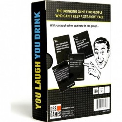 You Laugh You Drink - The Drinking Game for People Who Can't Keep a Straight Face [A Party Game] $25.59 Card Games